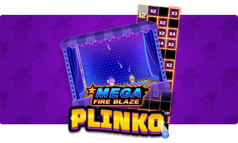 Mega Fire Blaze Plinko